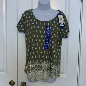 5/20 Lucky brand T-shirt, large, NWT